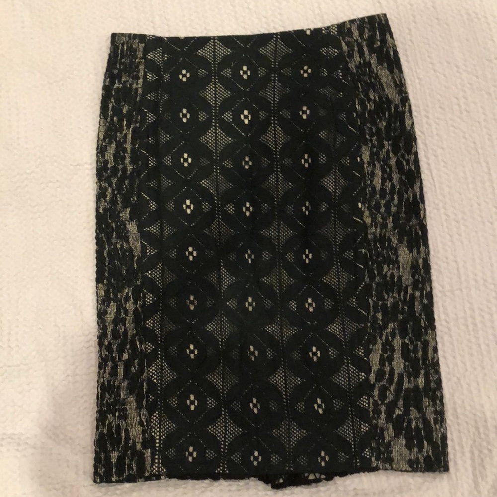 NWOT Anthropologie Beguile by Byron Lars skirt sz 2